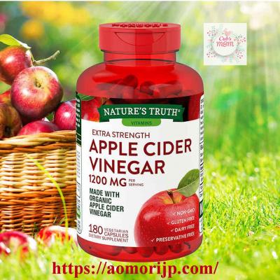 Viên uống giấm táo Apple Cider Vinegar 180 viên của Mỹ